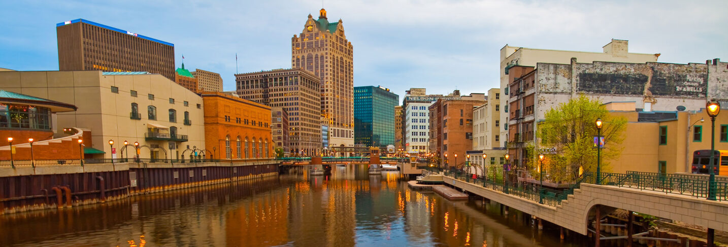 Milwaukee Wisconsin Downtown Waterfront