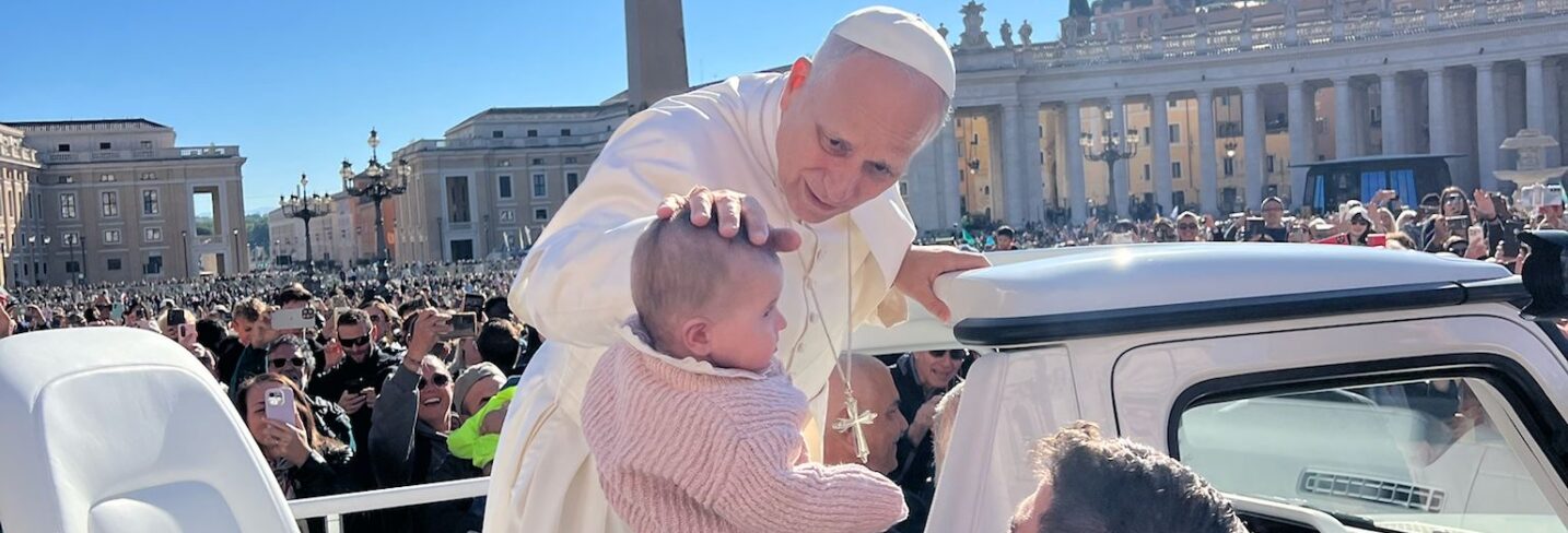 Pope Leo baby Pilgrimage 2025